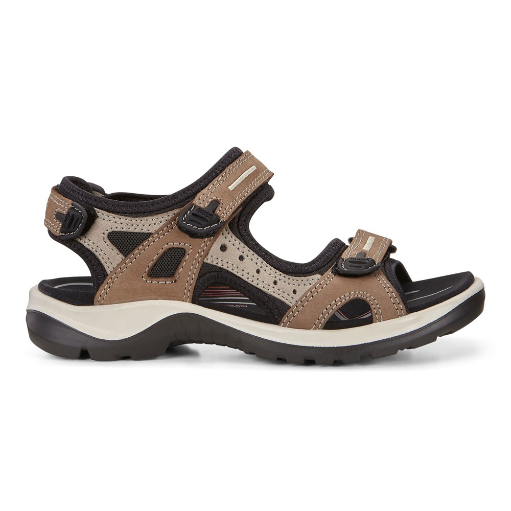 ECCO Womens Sandals Beige - Yucatan - COJ-456092